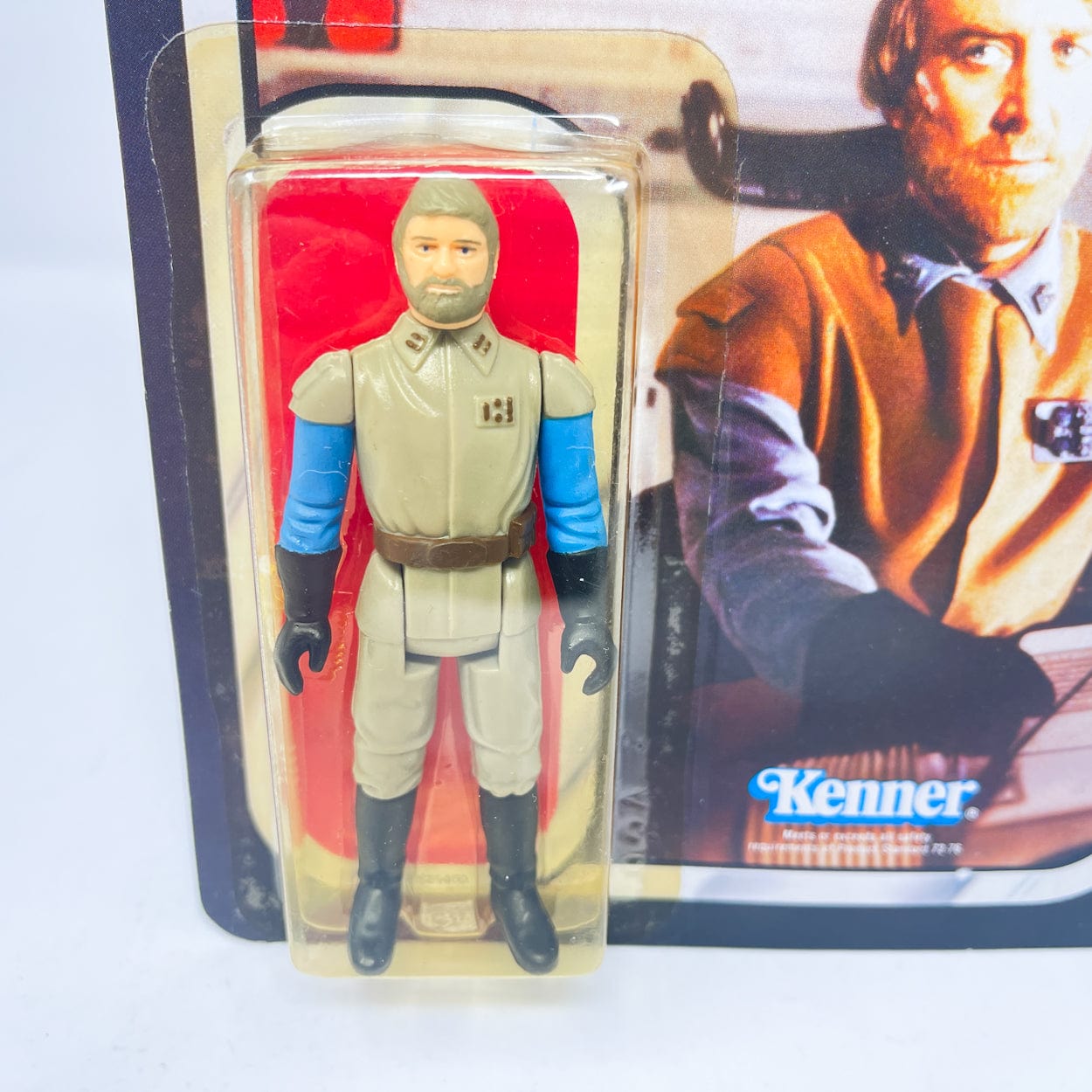 Vintage Kenner Star Wars MOC General Madine ROTJ 65B Back - Mint on Card