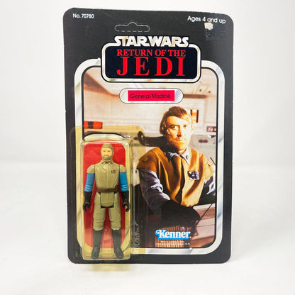 Vintage Kenner Star Wars MOC General Madine ROTJ 65B Back - Mint on Card