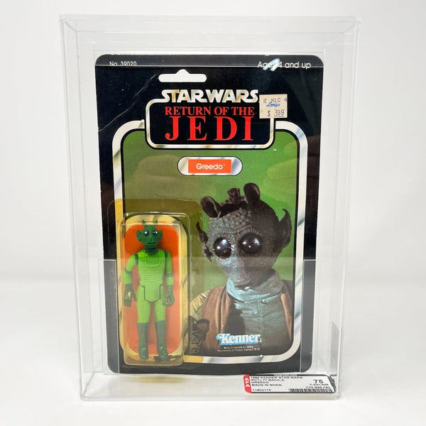 Greedo ROTJ 77A-back - Mint on Card Vintage Star Wars Kenner – 4th