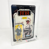 Vintage Kenner Star Wars MOC Han Hoth ROTJ 77A Back - CAS 80 Mint on Card