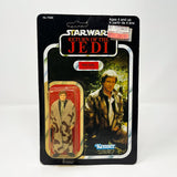 Vintage Kenner Star Wars MOC Han in Trench Coat ROTJ 77 Back Canadian - Mint on Card