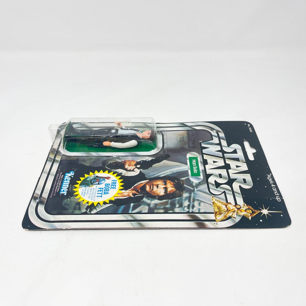 Vintage Kenner Star Wars MOC Han Solo (Large Head) 20G-back - Mint on Card