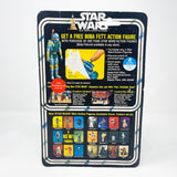 Vintage Kenner Star Wars MOC Han Solo (Large Head) 20G-back - Mint on Card
