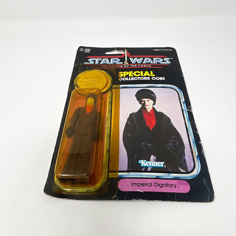 Vintage Star Wars Imperial Dignitary POTF Back - Mint on Card