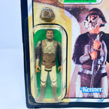 Vintage Kenner Star Wars MOC Lando Skiff Guard ROTJ 77A - Mint on Card