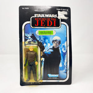 Vintage Kenner Star Wars MOC Luke Skywalker Jedi Knight 77A-back  - Mint on Card