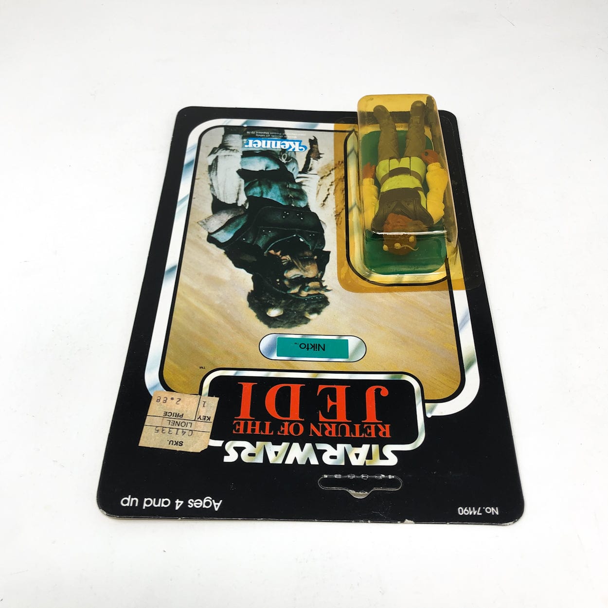 Vintage Kenner Star Wars MOC Nikto ROTJ 77-back - Mint on Card