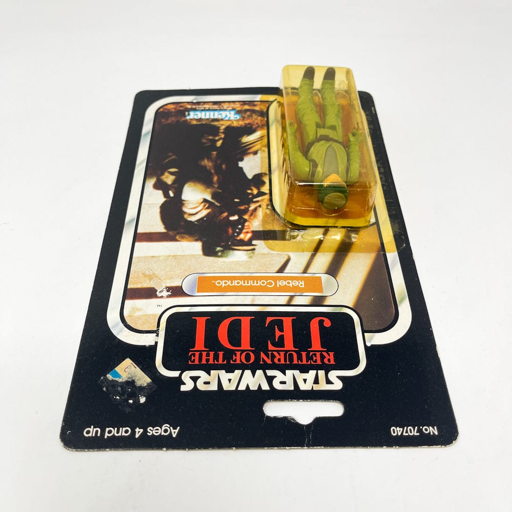 Vintage Kenner Star Wars MOC Rebel Commando ROTJ 77A - Mint on Card Star Wars Vintage Figure