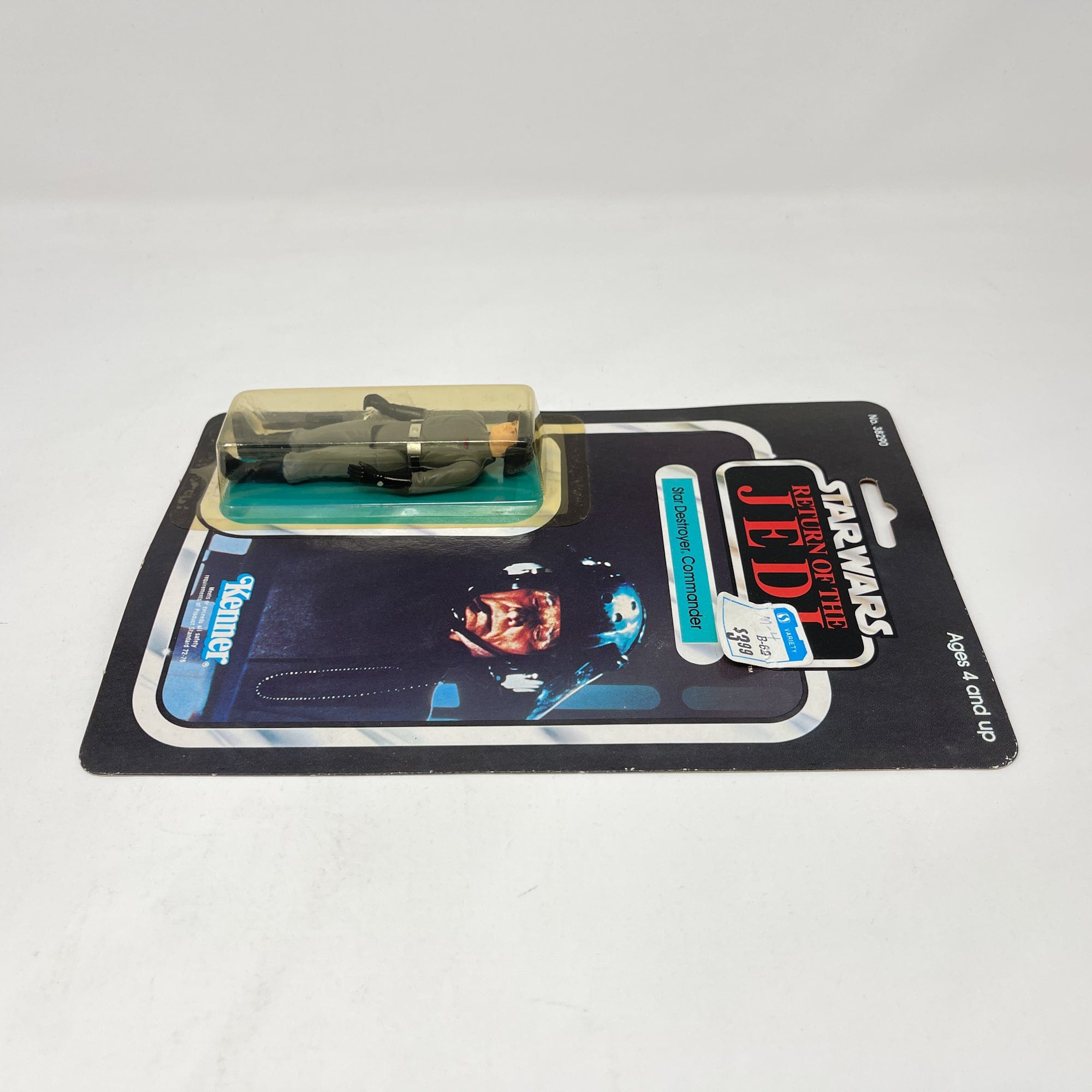 Star Destroyer Commander ROTJ 65A back MOC Vintage Star Wars