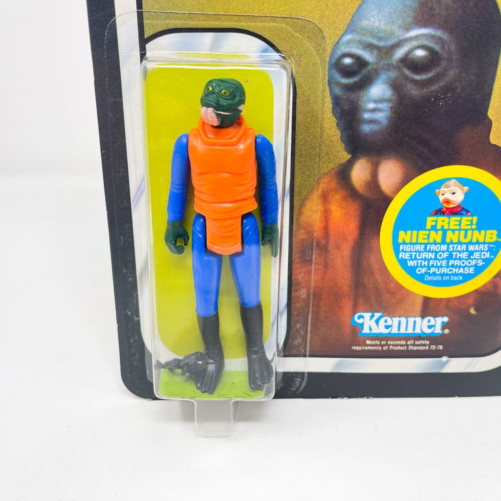 Vintage Kenner Star Wars MOC Walrusman ROTJ 48D - Mint on Card Vintage Star Wars