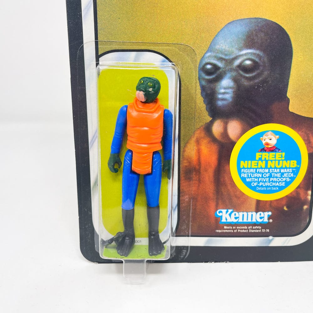 Vintage Kenner Star Wars MOC Walrusman ROTJ 48D - Mint on Card Vintage Star Wars