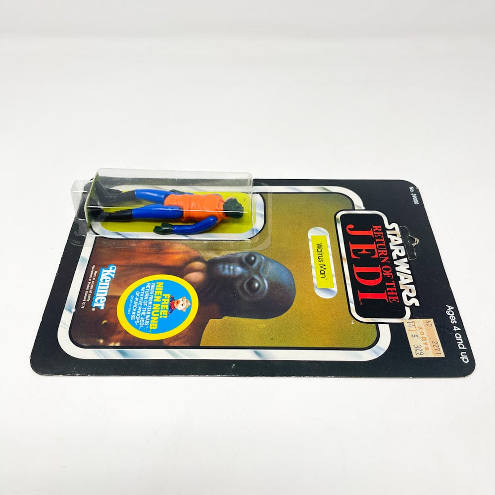 Vintage Kenner Star Wars MOC Walrusman ROTJ 48D - Mint on Card Vintage Star Wars