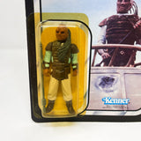 Vintage Kenner Star Wars MOC Weequay ROTJ 65B-back  - Mint on Card