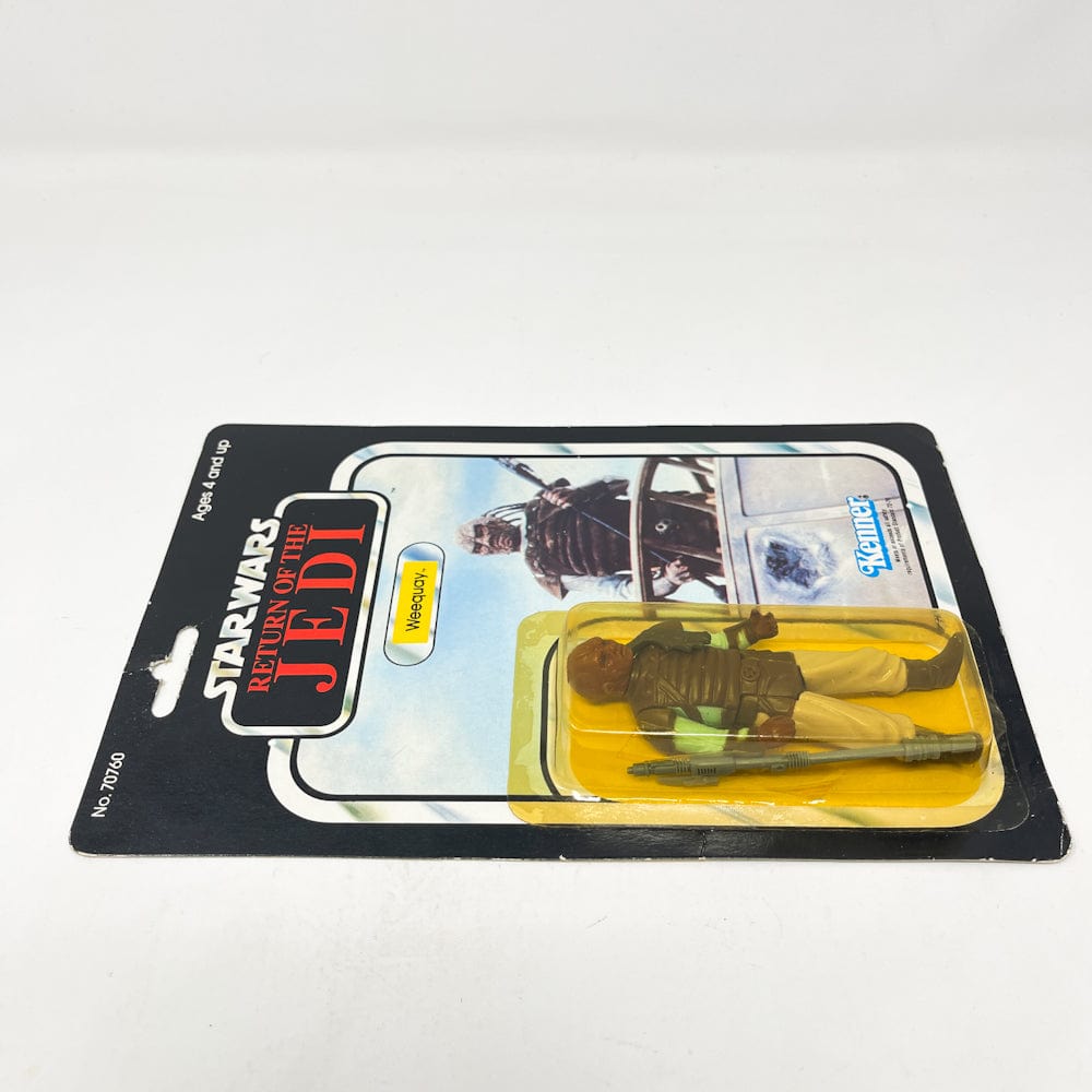 Vintage Kenner Star Wars MOC Weequay ROTJ 77A-back  - Mint on Card