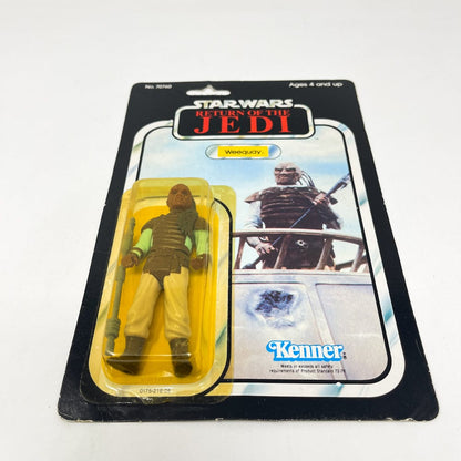 Vintage Kenner Star Wars MOC Weequay ROTJ 77A-back  - Mint on Card