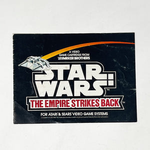 Vintage Kenner Star Wars Paper Atari 2600 Empire Strikes Back Instructions