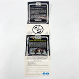 Vintage Kenner Star Wars Paper Early Bird Mailer Insert and Display Stand Coupon
