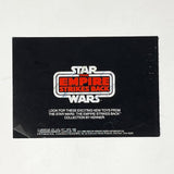 Vintage Kenner Star Wars Paper Empire Strikes Back Yoda w/ Logo Back Mini-Catalog (1980)