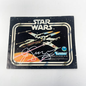 Vintage Kenner Star Wars Paper Jim Swearingen Autographed Kenner Mini-Catalog