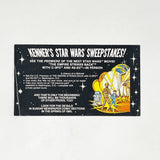 Vintage Kenner Star Wars Paper Kenner Star Wars Sweepstakes Insert (1979)