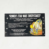 Vintage Kenner Star Wars Paper Kenner Star Wars Sweepstakes Insert (1979)