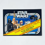 Vintage Kenner Star Wars Paper Star Wars Cash Refund Kenner Mini-Catalog Insert (1979)