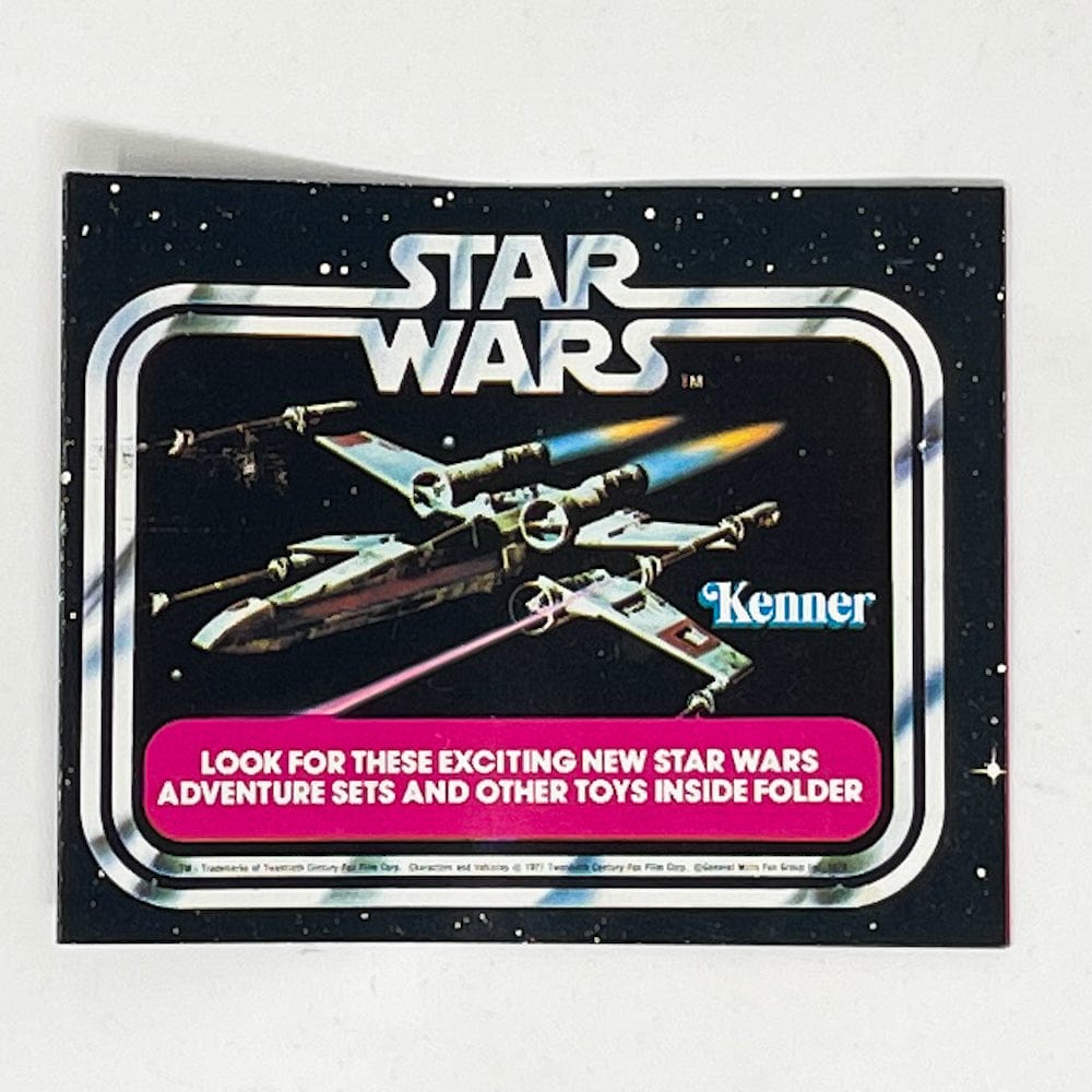 Kenner Star Wars X-Wing First 12 Pink Catalog Insert Vintage For 