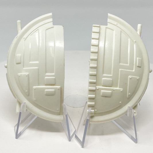 Vintage Kenner Star Wars Part TIE Fighter Canopy Doors White Vintage Kenner Part Star Wars