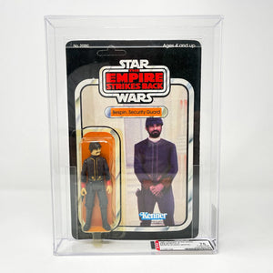 Vintage Kenner Star Wars Toy Bespin Guard (White) 48A Back - AFA 75Y Mint on Card
