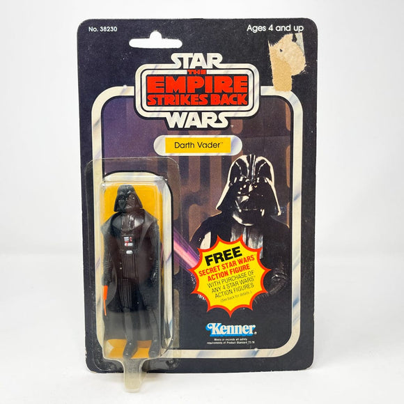 Vintage Kenner Star Wars Toy Darth Vader ESB 21G Back - Mint on Card