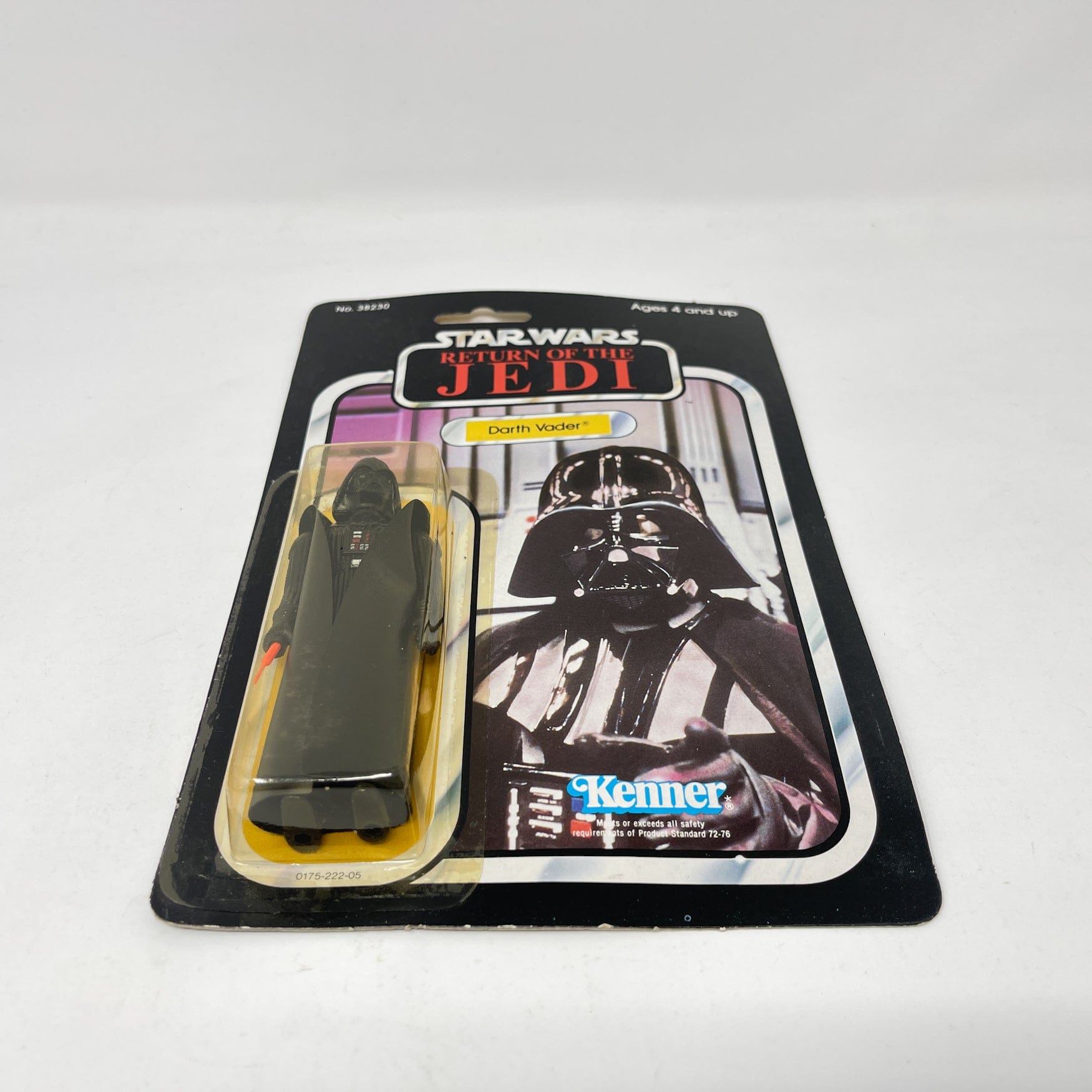 Vintage Kenner Star Wars Toy Darth Vader ROTJ 77A Back - Mint on Card Kenner