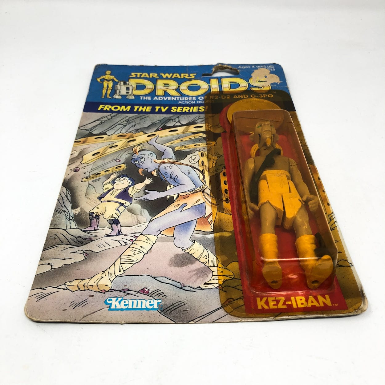 Vintage Kenner Star Wars Toy Droids Kez-Iban - Mint on Card