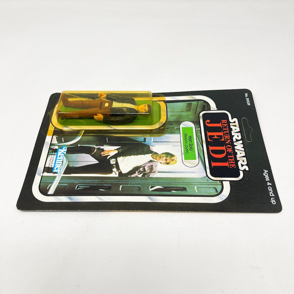 Vintage Kenner Star Wars Toy Han Solo Bespin Outfit ROTJ 65B - Mint on Card Star Wars Vintage Figure