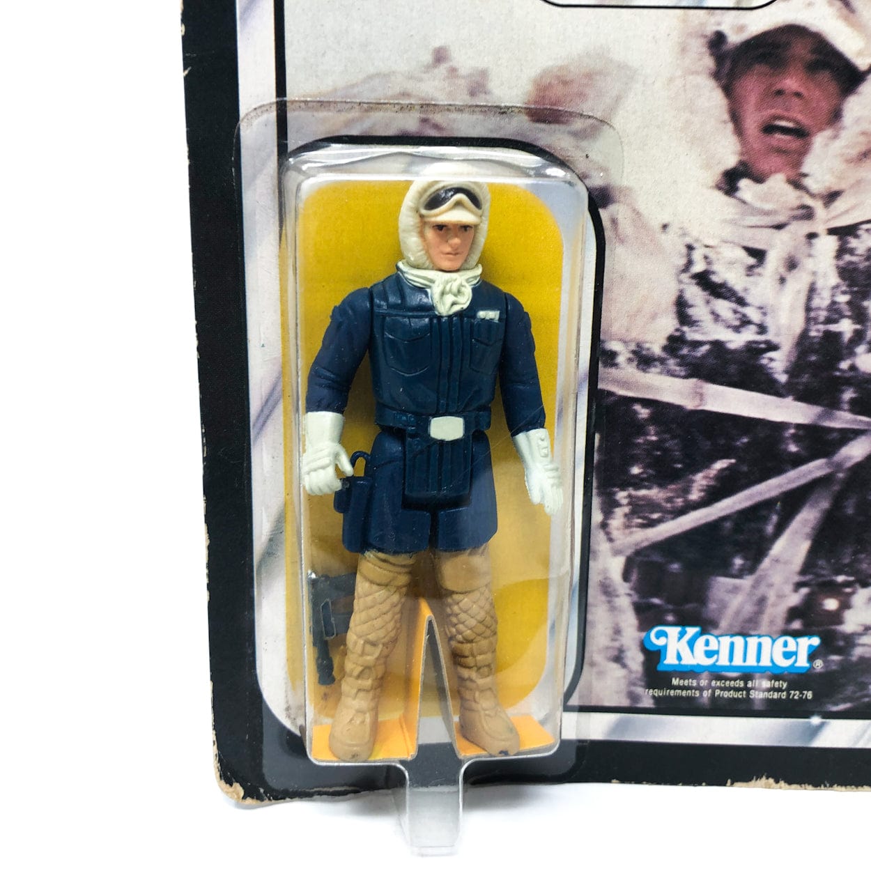 Vintage Kenner Star Wars Toy Han Solo Hoth ESB 32A  - Mint on Card