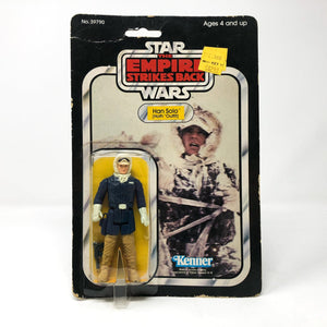 Vintage Kenner Star Wars Toy Han Solo Hoth ESB 32A  - Mint on Card