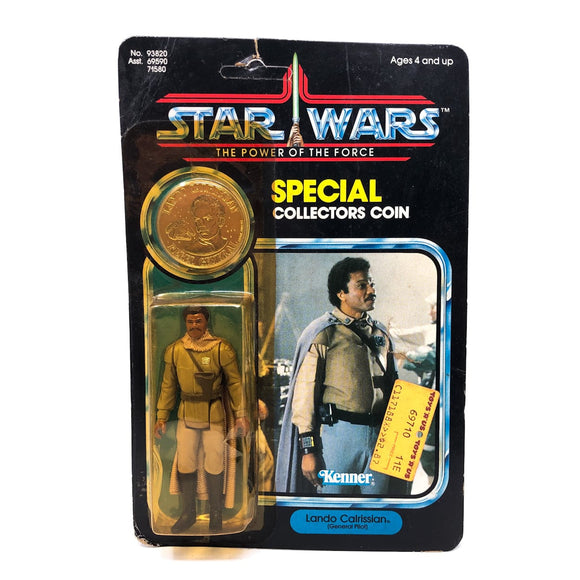 Vintage Kenner Star Wars Toy Lando General POTF 92-Back MOC