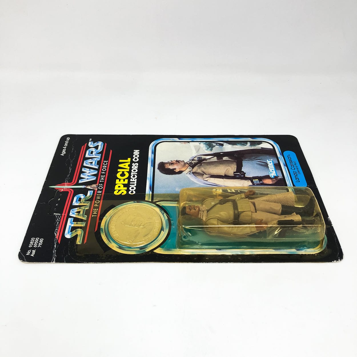 Vintage Kenner Star Wars Toy Lando General POTF 92-Back MOC