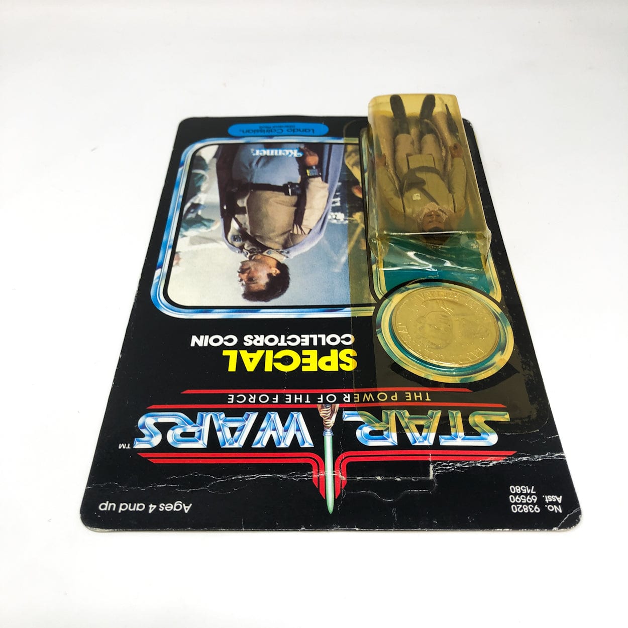 Vintage Kenner Star Wars Toy Lando General POTF 92-Back MOC