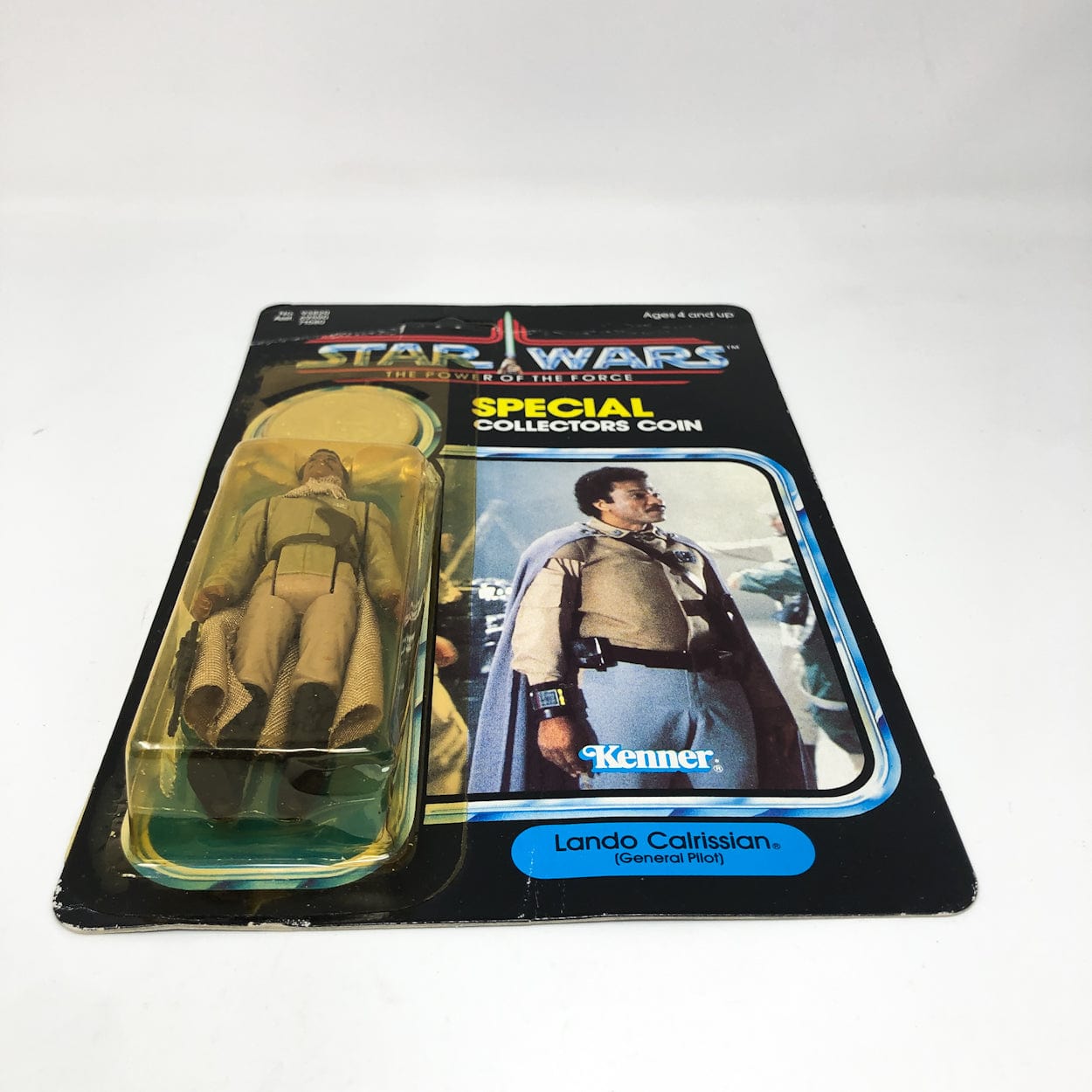 Vintage Kenner Star Wars Toy Lando General POTF 92-Back MOC