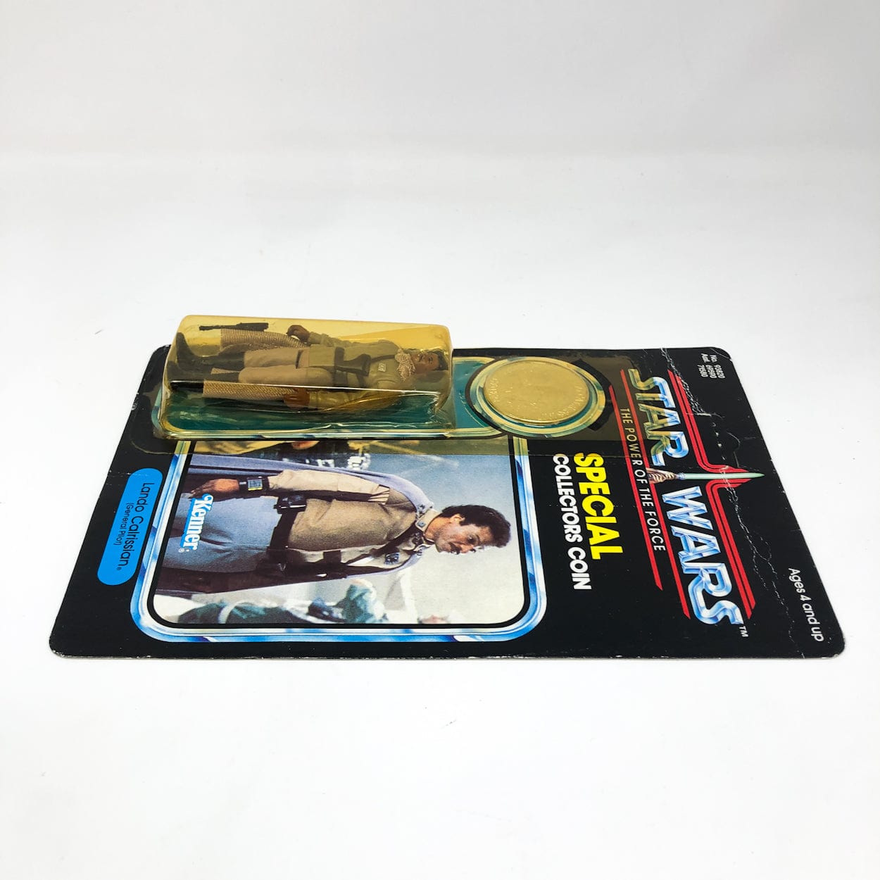 Vintage Kenner Star Wars Toy Lando General POTF 92-Back MOC