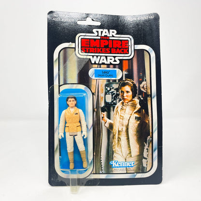 Vintage Kenner Star Wars Toy Leia Hoth ESB 41D-back - Mint on Card