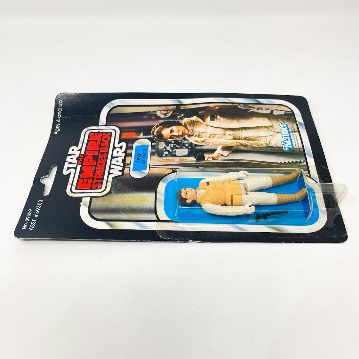 Vintage Kenner Star Wars Toy Leia Hoth ESB 41D-back - Mint on Card