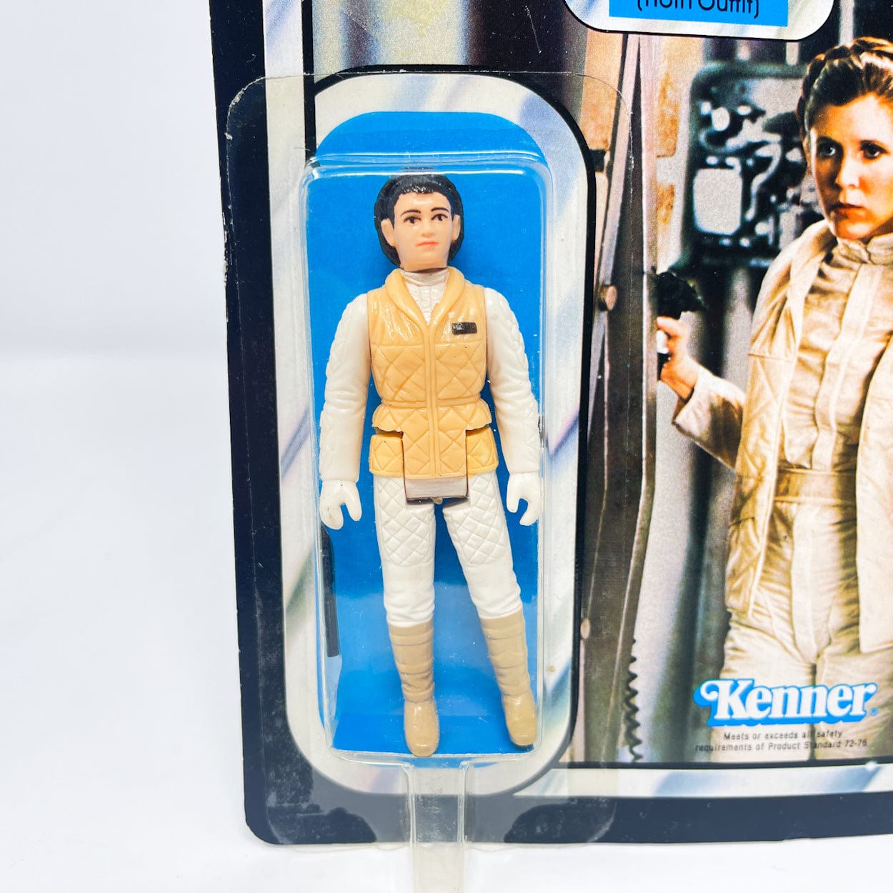 Vintage Kenner Star Wars Toy Leia Hoth ESB 41D-back - Mint on Card