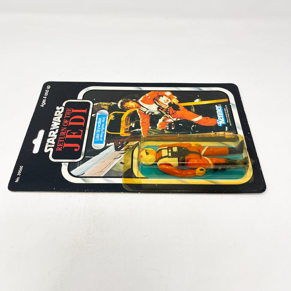 Vintage Kenner Star Wars Toy Luke Skywalker X-Wing Pilot ROTJ 77A - Mint on Card Star Wars Vintage Figure