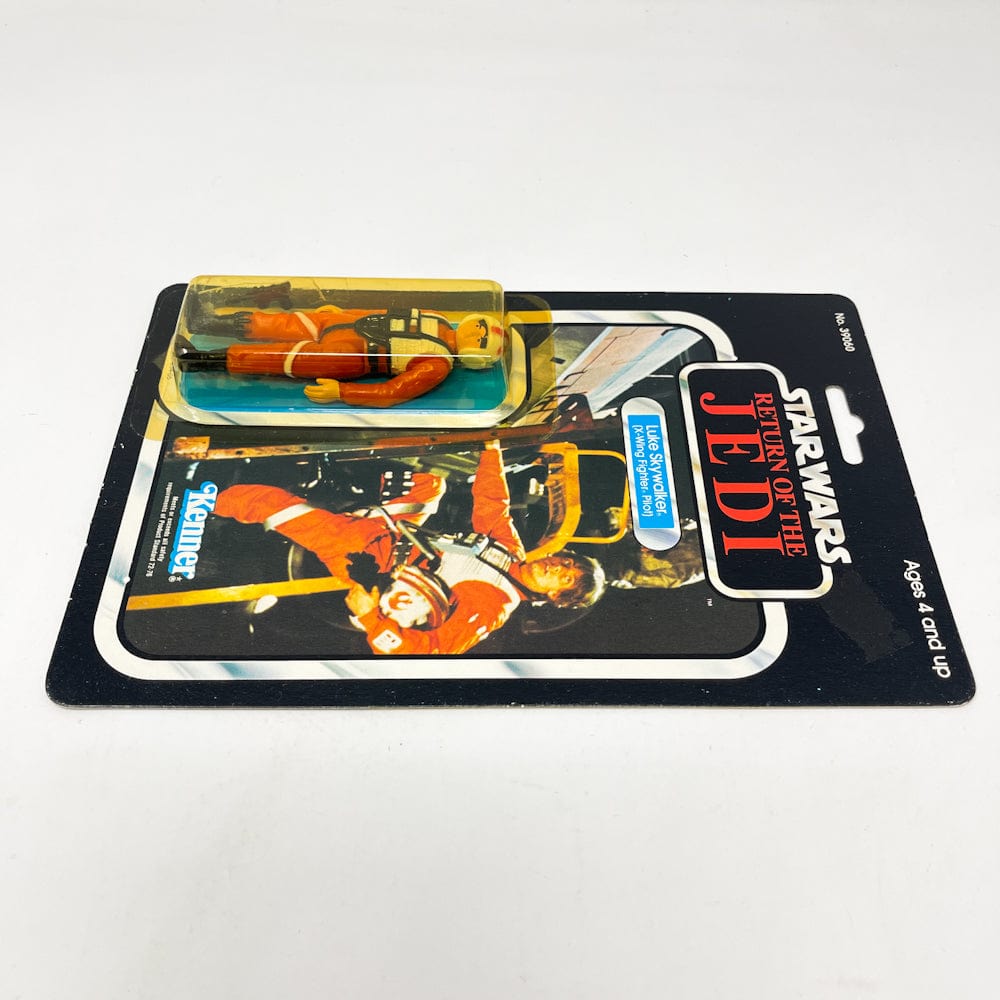 Vintage Kenner Star Wars Toy Luke Skywalker X-Wing Pilot ROTJ 77A - Mint on Card Star Wars Vintage Figure