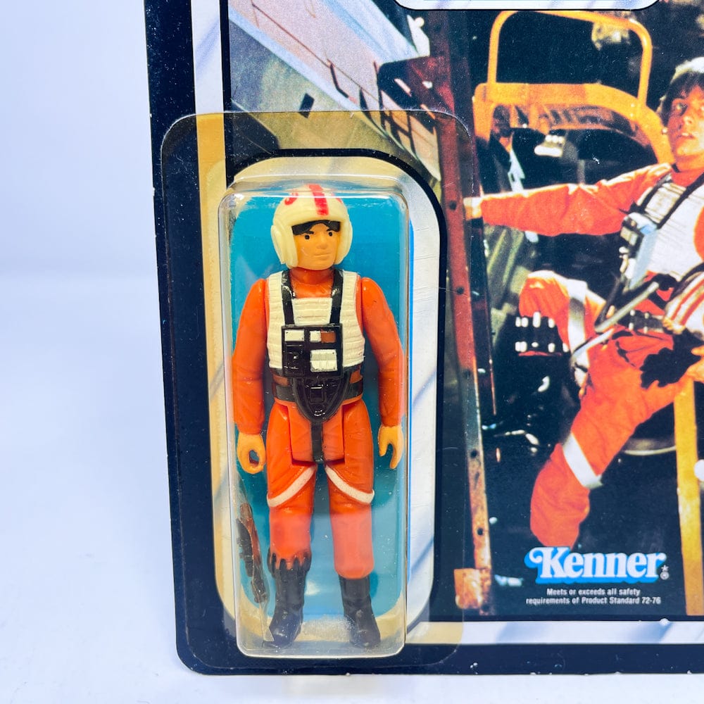 Luke Skywalker X-Wing Pilot ROTJ 77A - Mint on Card Star Wars Vintage Figure