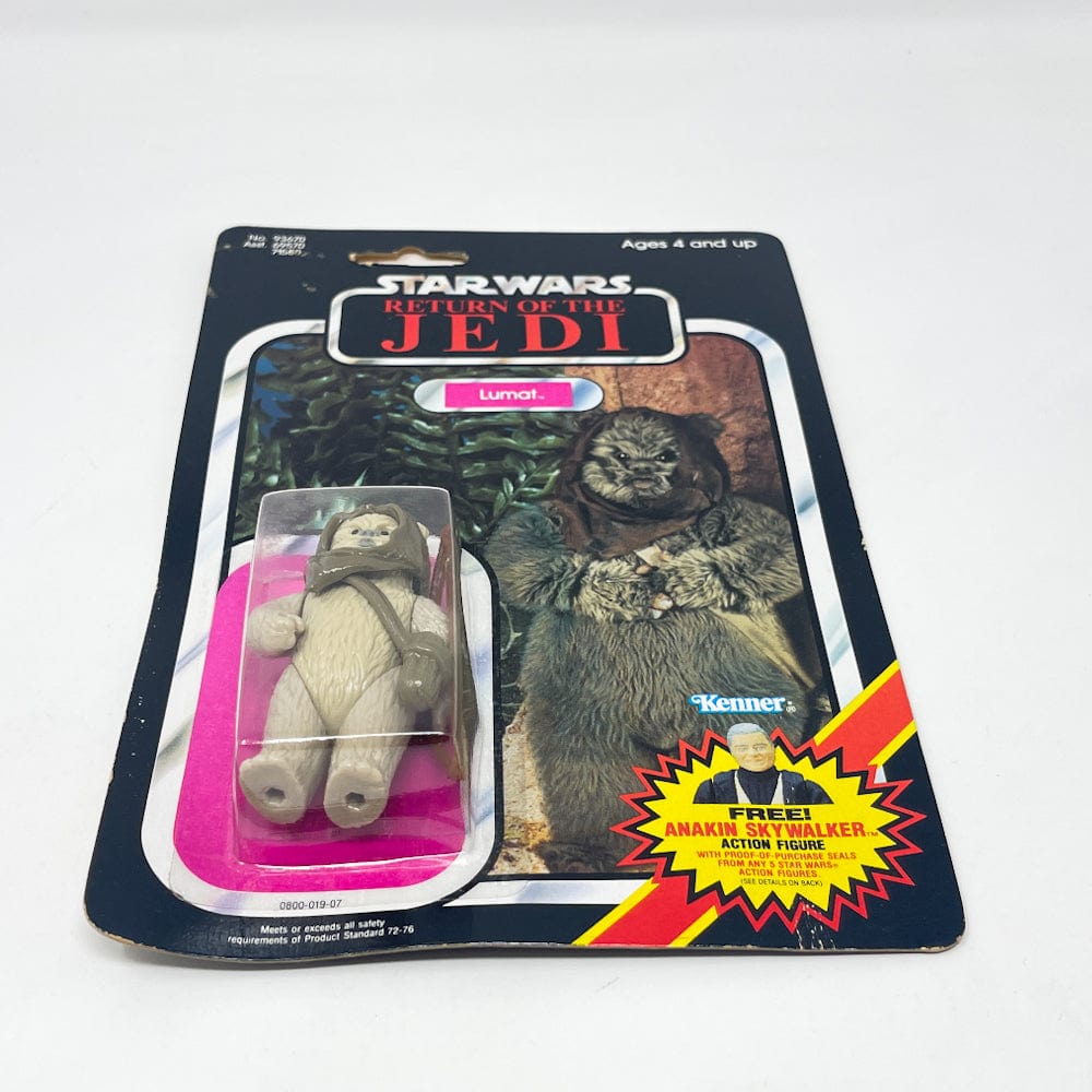 Vintage Kenner Star Wars Toy Lumat 79-back  - Mint on Card