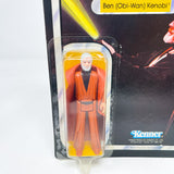Vintage Kenner Star Wars Toy Obi Wan Kenobi Canadian ESB 41B Back - Mint on Card