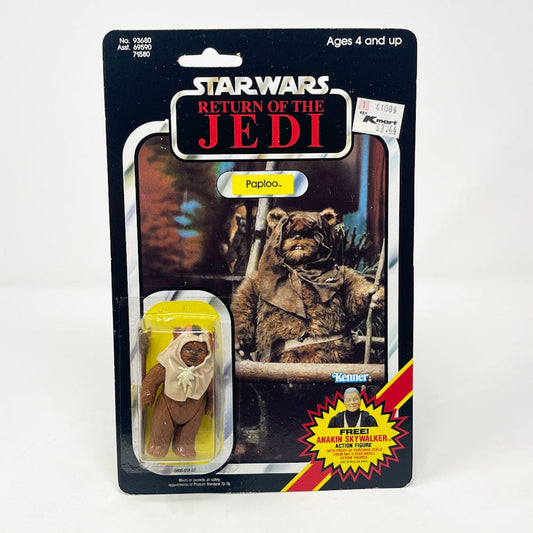 Vintage Kenner Star Wars Toy Paploo Kenner ROTJ 79-back - Mint on Card