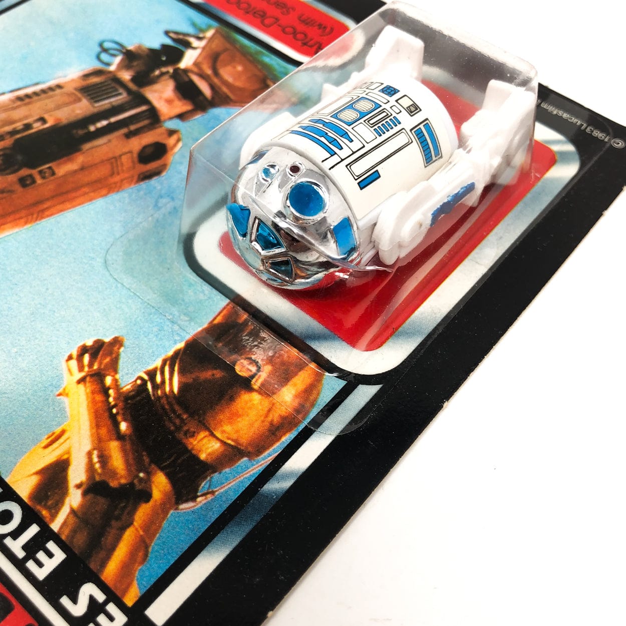 R2-D2 Sensorscope on ROTJ Trilogo 70B Vintage Star Wars - MOC